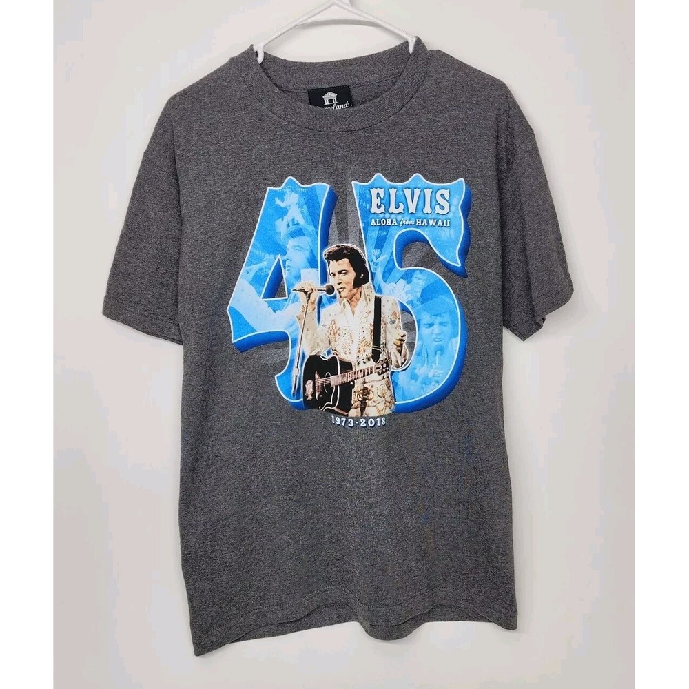 Graceland Size Medium Elvis Presley 'Aloha From Hawaii' Collectible T-shirt